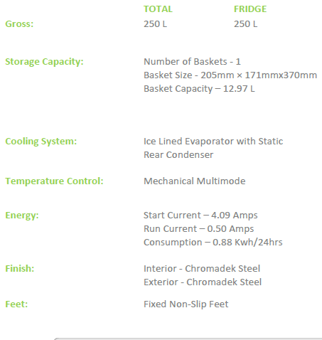 CS316W Fridge Star chest freezer Bulk Offer Minimum order 11 units