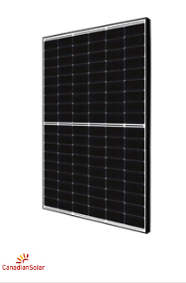 Canadian Solar 415W High Power Mono PERC HiKU Black Frame with MC4-EVO2