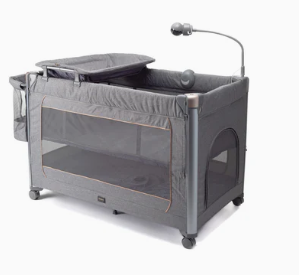 Cuddle Me Lux 2 in 1 Camp Cot with Baby Monitor
