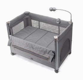 Cuddle Me Lux 2 in 1 Camp Cot with Baby Monitor