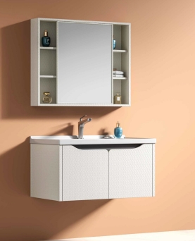 Bathroom Cabinet Set - D6553 White