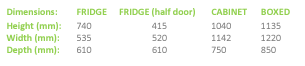 EB1150BS Fridge Star Under Bar Cooler 373 Litre Capacity Solid stainless Steel Door