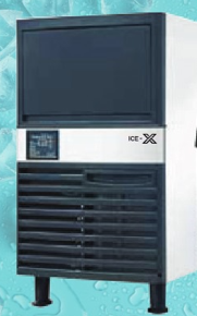 ICE-X  EI - 80  - 36kg / 24h Plumbed-In Ice-Maker - Block Ice