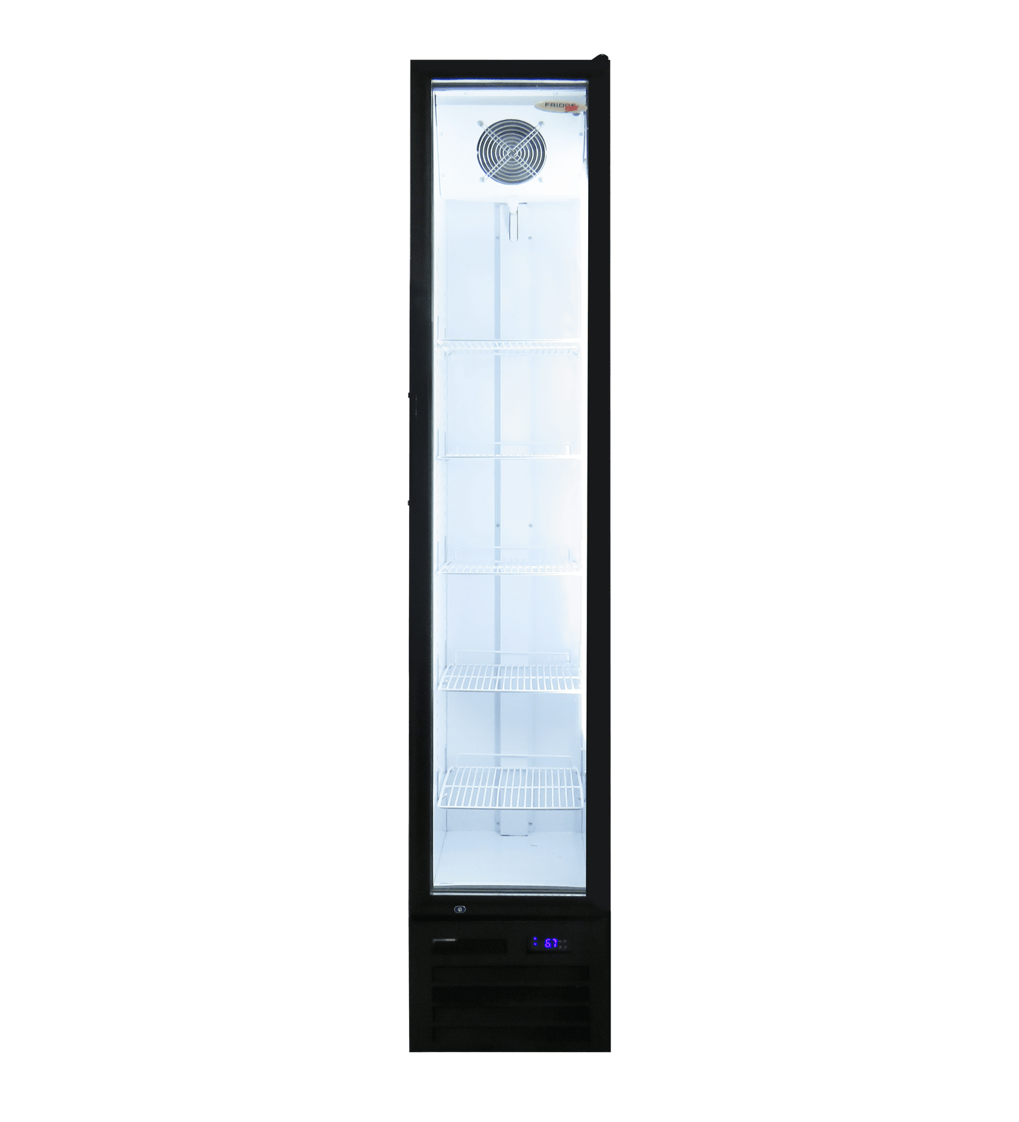 FH390 Fridge Star hinged full doors beverage cooler