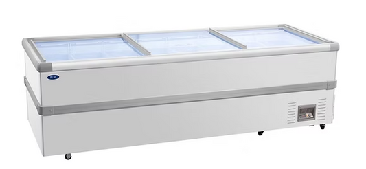 Grandé-Lite Glass Top Island Freezer 2,6m (1245L)