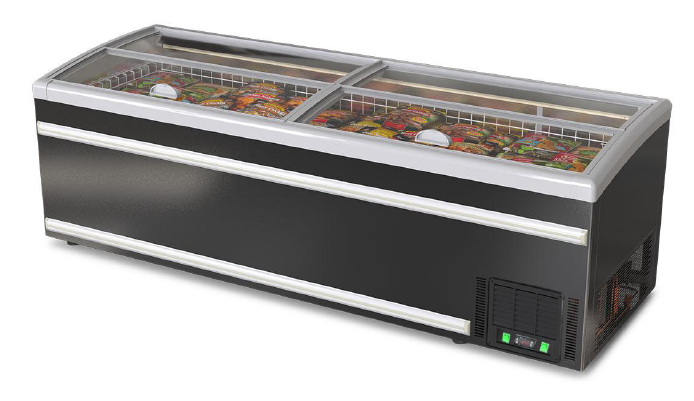 Grandé-Lite Glass Top Plug-In Island Freezer 2,1m (800L)