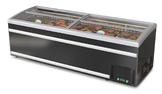 Grandé-Lite Glass Top Plug-In Island Freezer 2,5m (1100L)