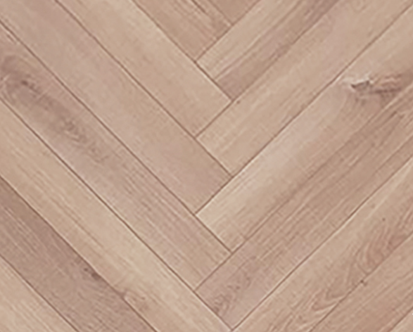 HERRINGBONE Sun Bleached Oak – Authentic Herringbone, AC4/W32-V4, 12mm (4-sided V Groove) Panel size 606 x 101 x 12mm 2.20m²/box