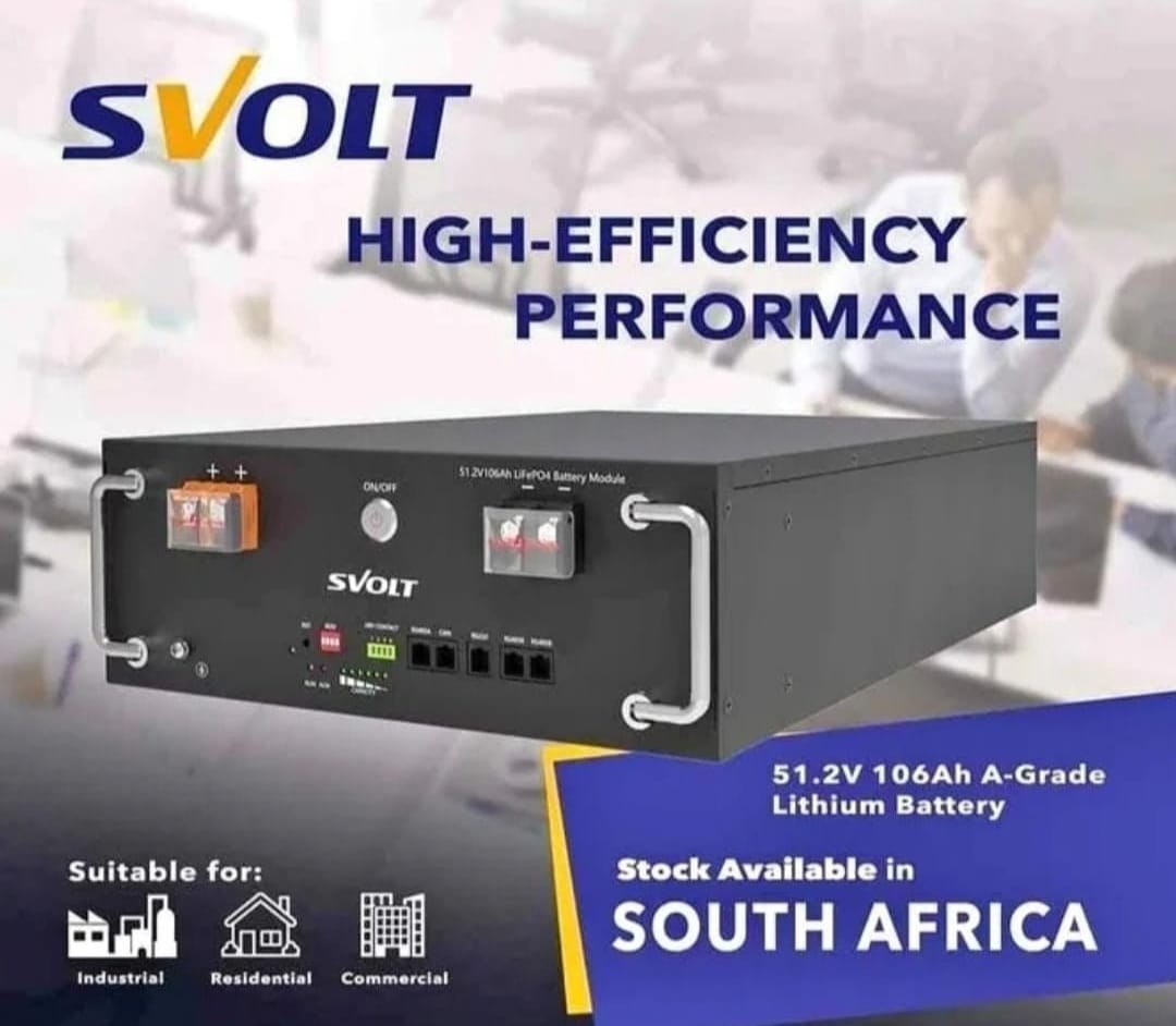 SVOLT 51.2V 106Ah A-Grade Lithium Battery