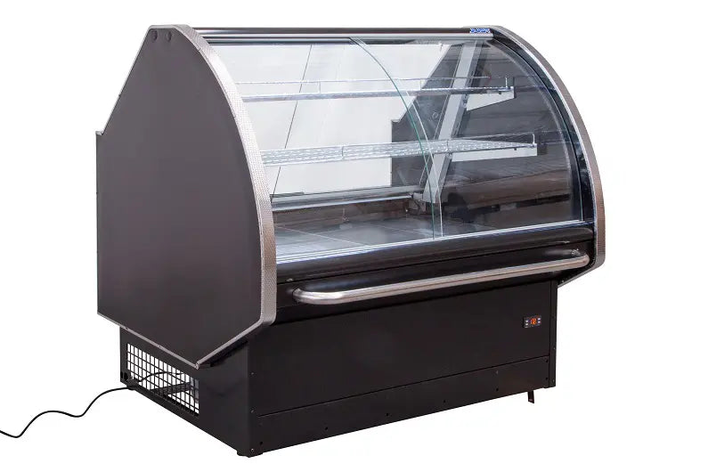 JUST REFRIGERATION CGPW1220 CURVED GLASS PIE WARMER  1.2m