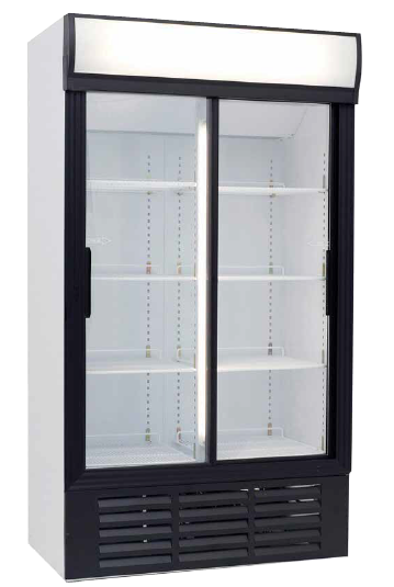 MPM1140SFLH OMEGA sliding doors beverage cooler 870L