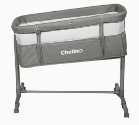 Next to Me Cot - Grey