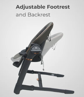 Royal 3 in 1 Swing and High Chair - Grey