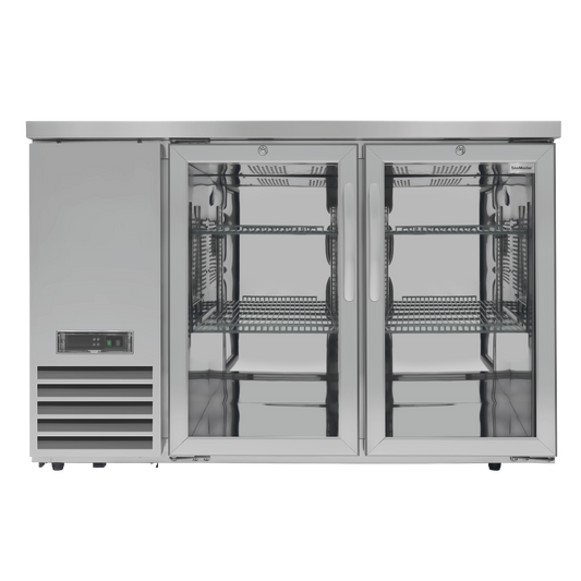 Snomaster SMBC-400  282lt Two Door Under Counter Commercial Bar Fridge