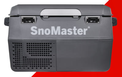 Snomaster SMDZ-LS25 - 25.2lt Grey Plastic Fridge/Freezer DC With 220V Power Adapter