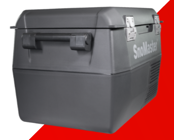 Snomaster SMDZ-LS135 - 36.5lt Grey Plastic Portable Fridge/Freezer DC With 220V Power Adapter