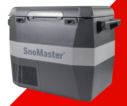 Snomaster SMDZ-LS55H- 54lt Single Compartment Portable Plastic Fridge/Freezer AC/DC