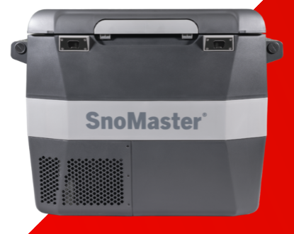 Snomaster SMDZ-LS55H- 54lt Single Compartment Portable Plastic Fridge/Freezer AC/DC