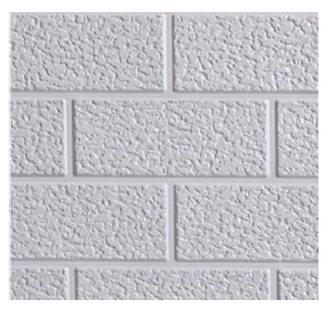 Steel Insulation Wall Panels - SSP104 Grey Brick  5.90m length x 41cm width