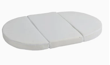Selina 5 in 1 Cot White with 3pcs mattress and fitted sheets