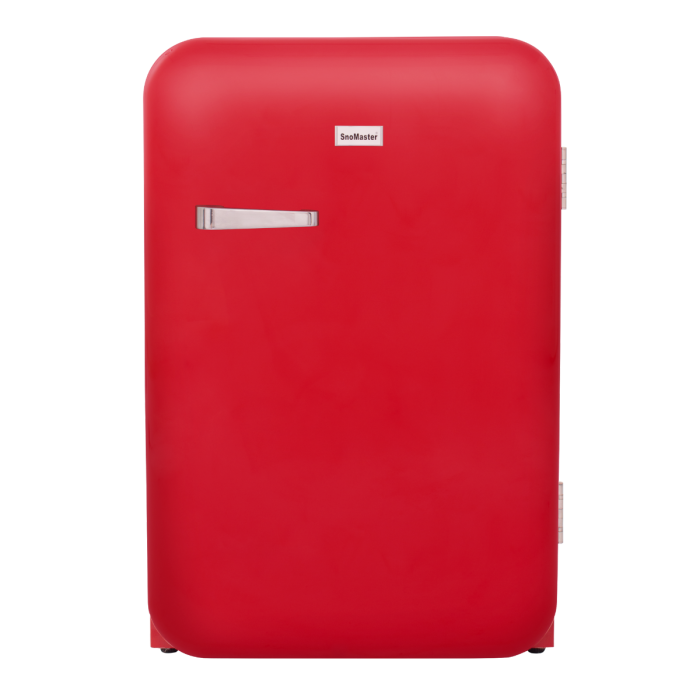 SnoMaster DBQ220R - 115lt Retro Red Under-Counter Beverage Cooler