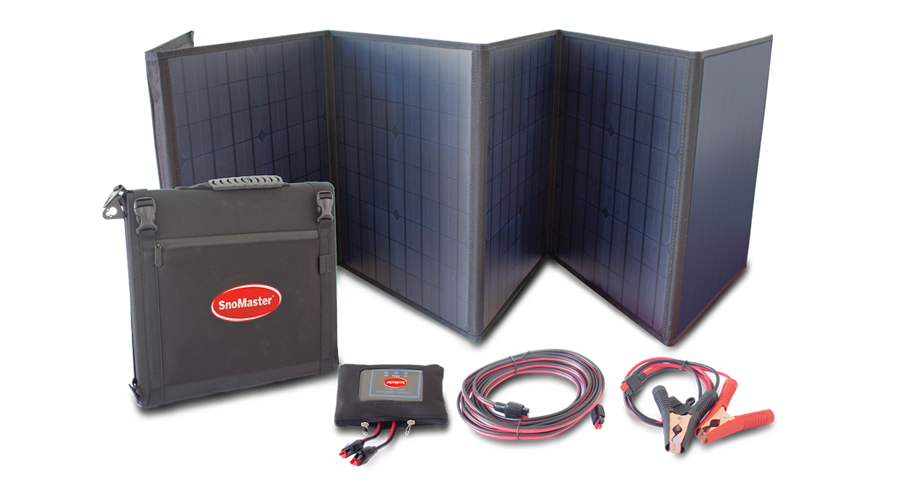 SnoMaster SP-120 - 125W Solar Panel Kit