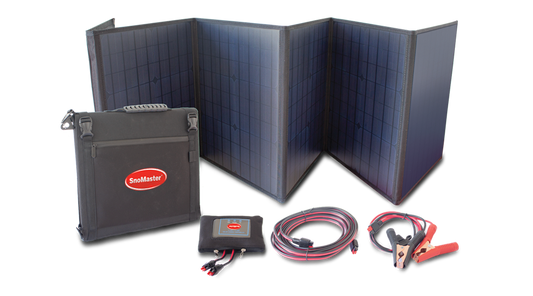 SnoMaster SP-120 - 125W Solar Panel Kit