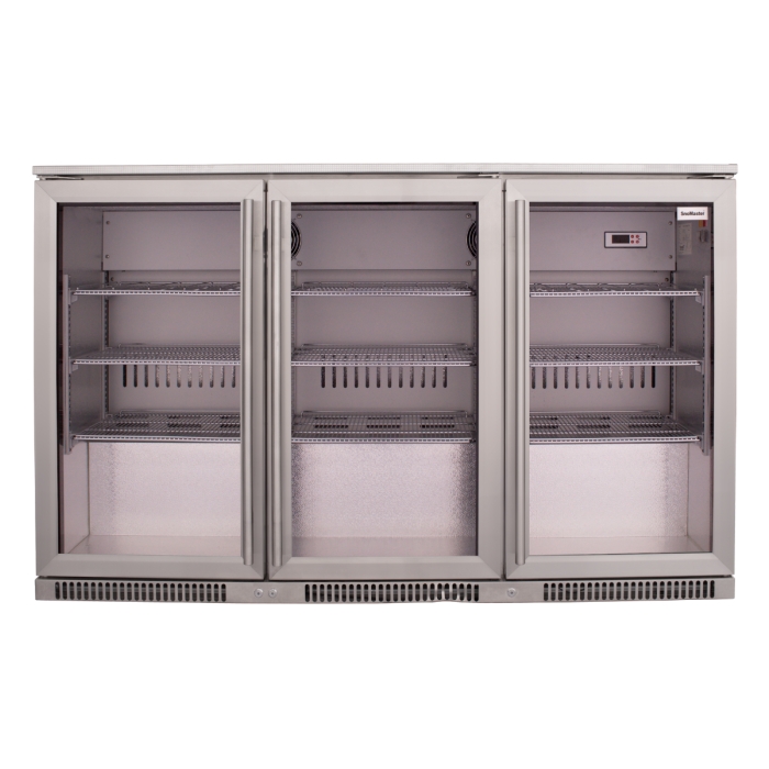 Snomaster SD-300SS Sub Zero - 300lt Stainless Steel Under Counter Bar Fridge