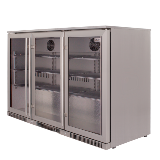 Snomaster SD-300SS Sub Zero - 300lt Stainless Steel Under Counter Bar Fridge