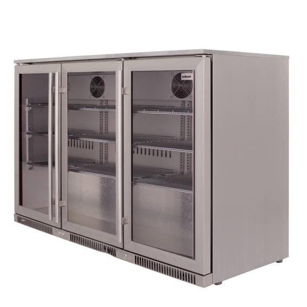 Snomaster SD-300SS Sub Zero - 300lt Stainless Steel Under Counter Bar ...