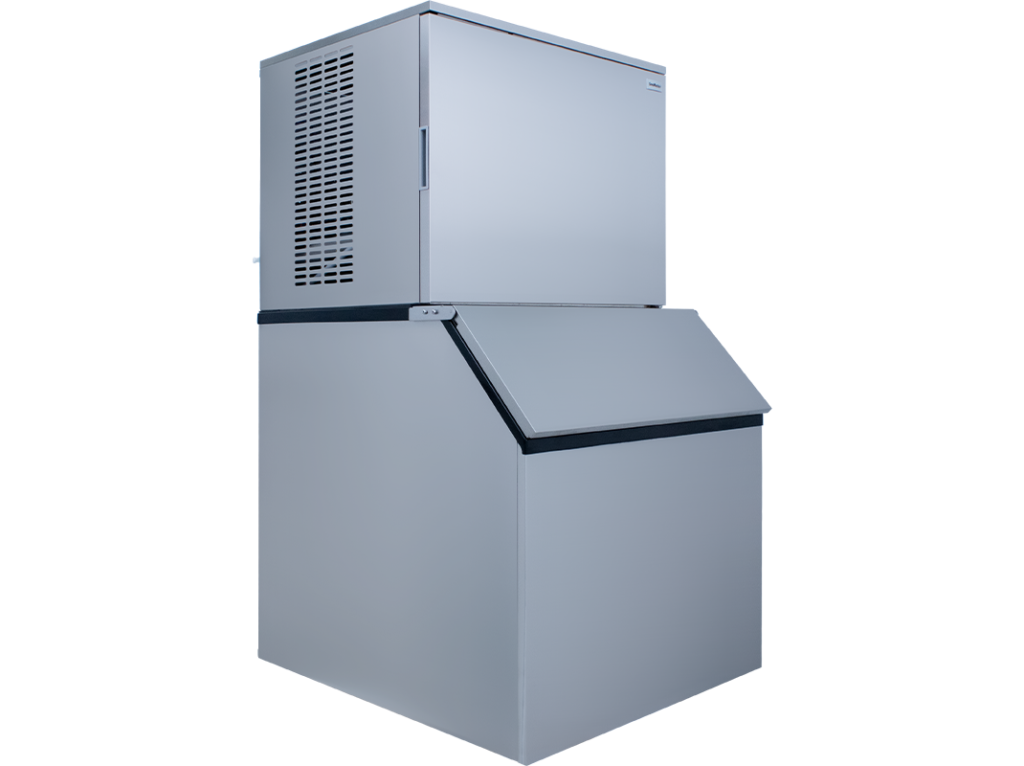 Snomaster SM450 450kg Plumbed In Commercial Ice Machine Square Ic