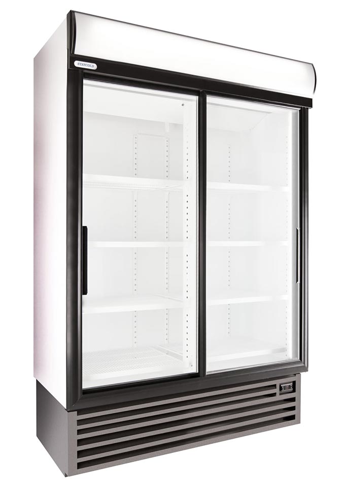 Staycold SD1360 double sliding door beverage cooler