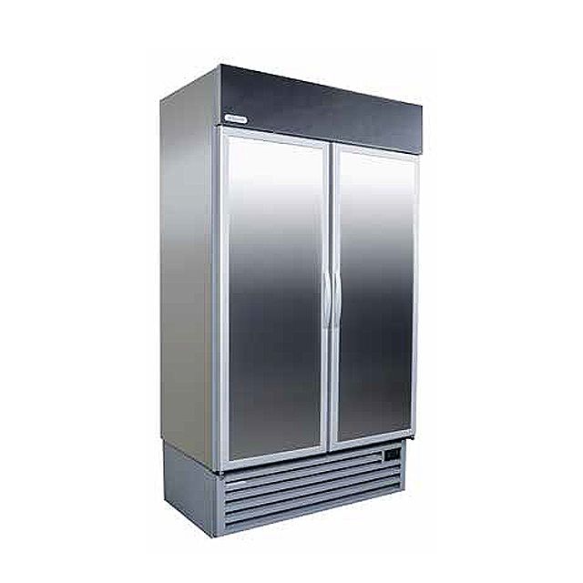 Staycold shd1140 stainless steel double door freezer