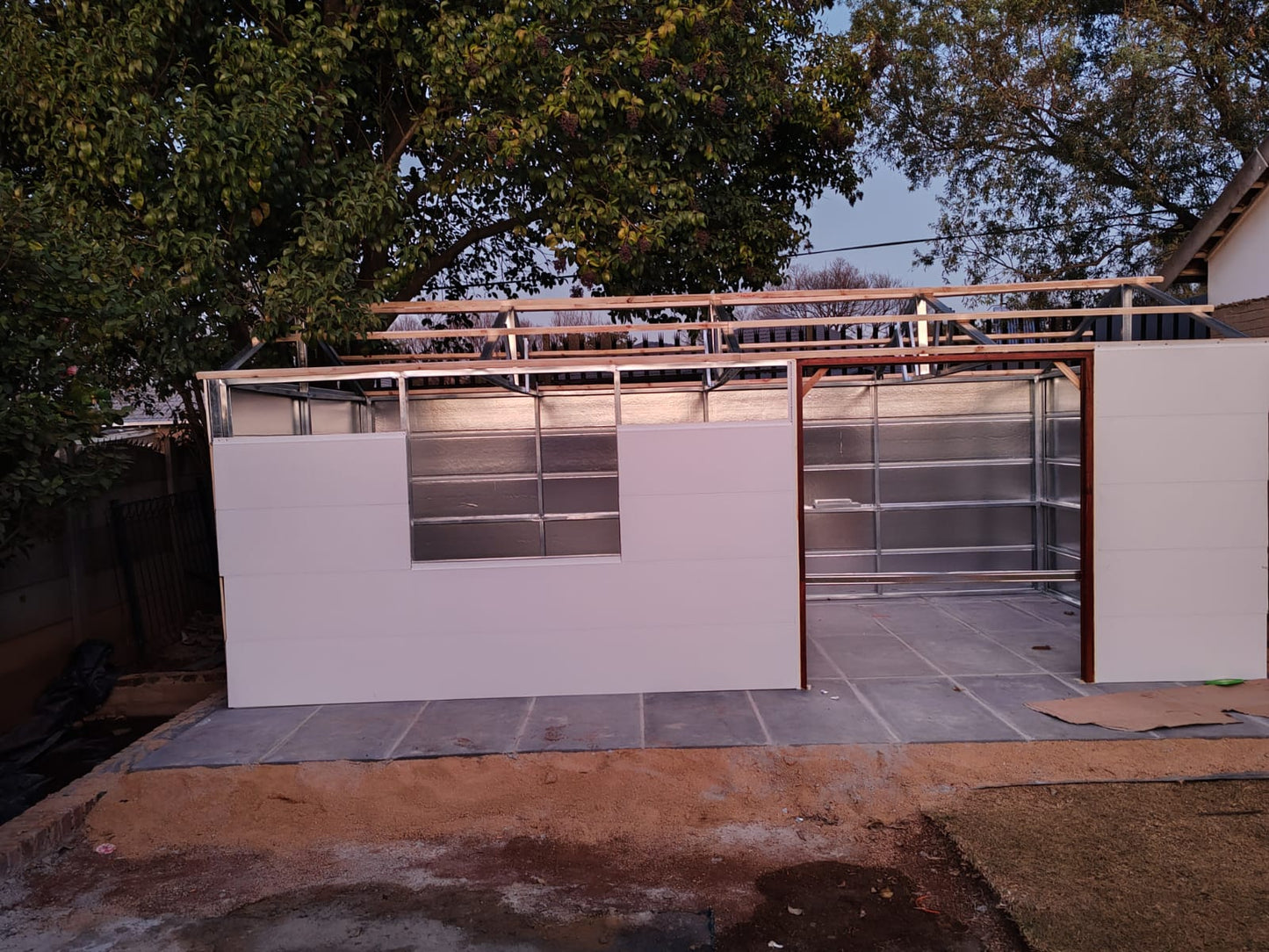 Modular Shed Solution 17.40 square meter unit (Including installation but excludes slab or floor)