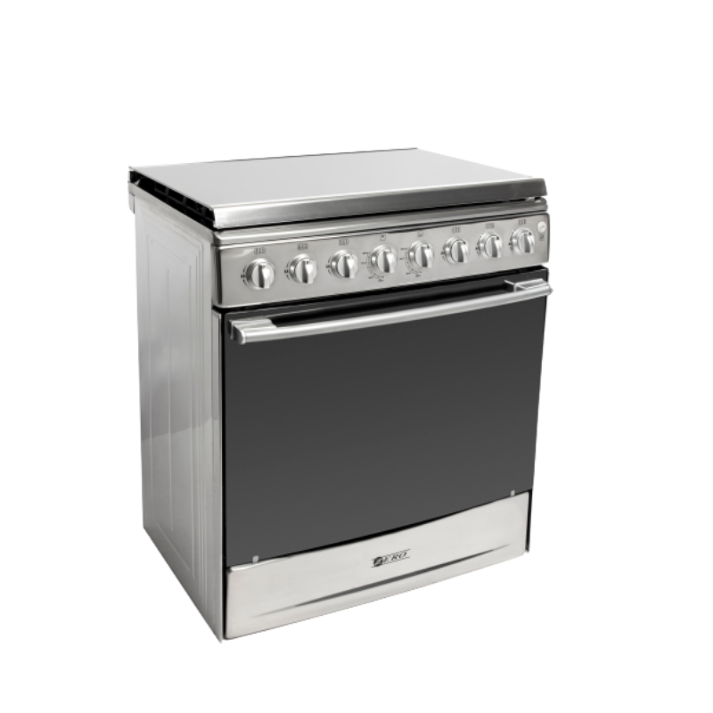 ZERO 6 PLATE STAINLESS STEEL GAS OVEN GRILL