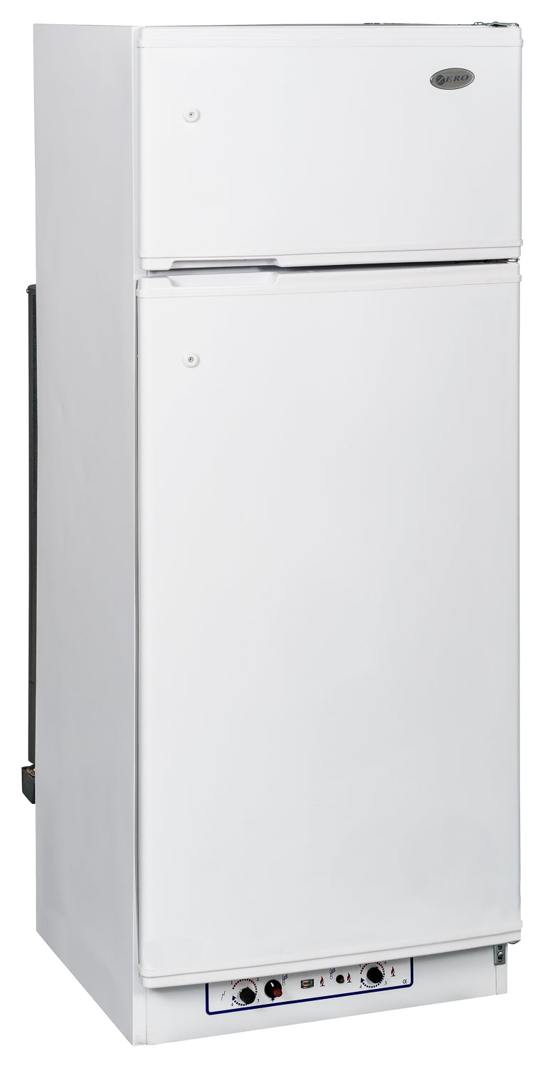 ZERO GR265D Upright Gas & Electric Fridge/Freezer