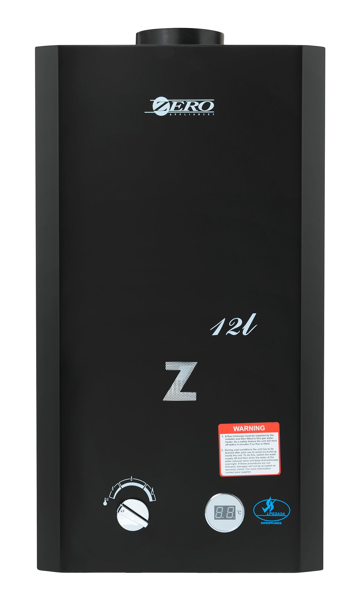 ZERO 12lt GAS WATER HEATER