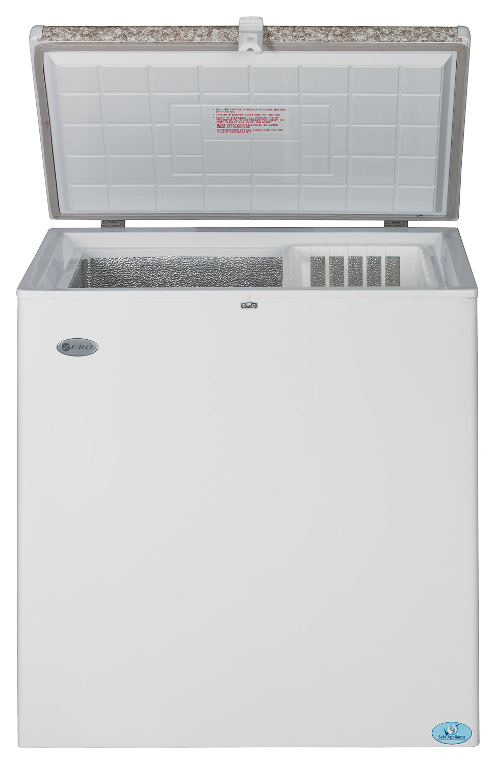 Zero GF180IP 160lt GAS/ELECTRIC CHEST FREEZER