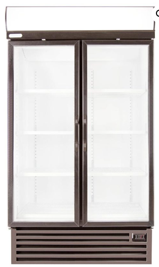 Staycold hd1140 double door beverage cooler
