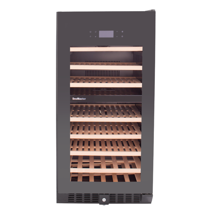 Snomaster VT-94 Pro Series  - 78 Bottle Dual Zone Wine Cooler